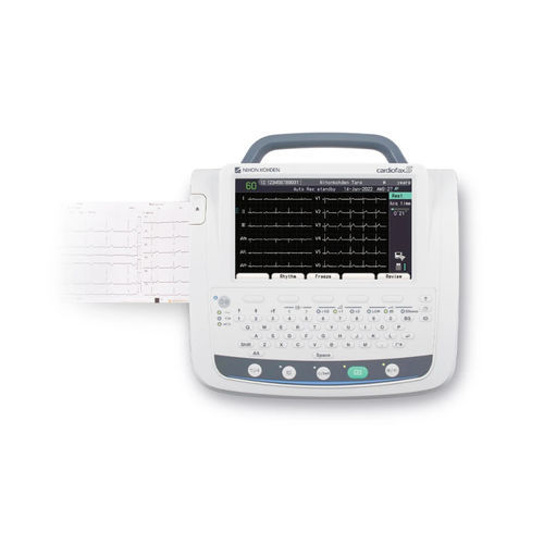 Ruhe-Elektrokardiograph - Cardiofax S - Nihon Kohden Europe - 6 Kanäle / digital / mit Drucker