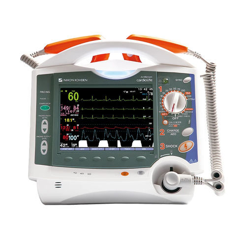 Automatischer externer Defibrillator - Cardiolife - Nihon Kohden Europe - zweiphasig / Bluetooth / Multiparameter-Monitor