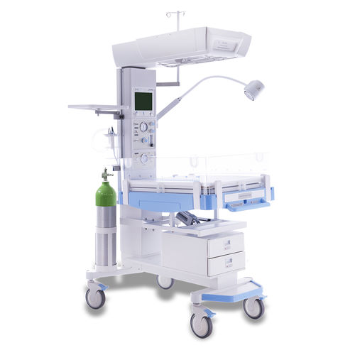 Reanimationseinheit für Säuglinge / mit Gebläse - HKN-500 series - Ningbo David Medical Device - mit Waage / mit Stauraum / mit Touchscreen