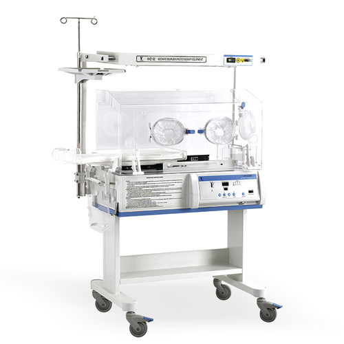 Neugeboreneninkubator auf Rollen - YP-100 series - Ningbo David Medical Device - mit 4 Fenstern für Zugang zum Baby