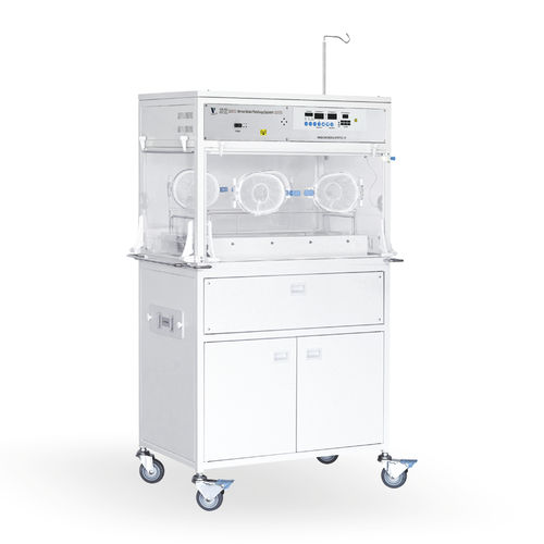 Phototherapielampe für Neugeborene - XHZ-100C - Ningbo David Medical Device - in Wiegenform / Blaues Licht