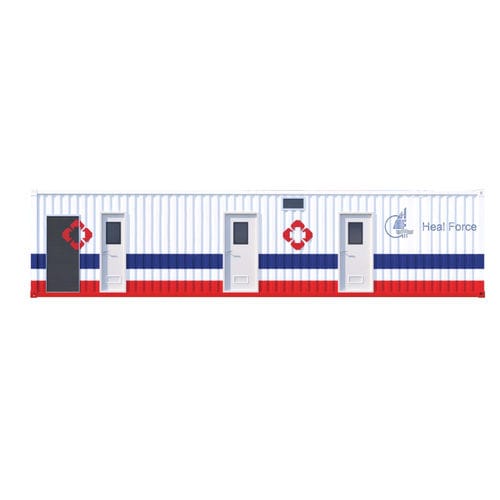Mobile Krankenstation / Labor - Heal Force - Covid-19-Früherkennung / Containerform / Typ A2