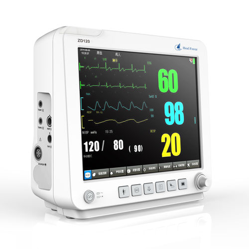 Patientenmonitor mit separatem Sensor - ZD120 - Heal Force - tragbar / EKG / RESP