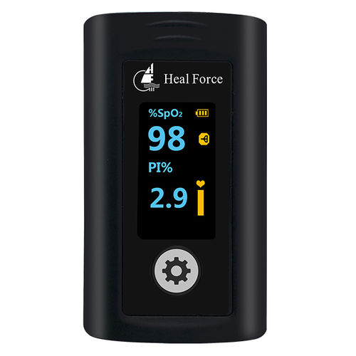 Fingerpulsoximeter - Prince-100A - Heal Force - kompakt / medizinisch / für häusliche Krankenpflege
