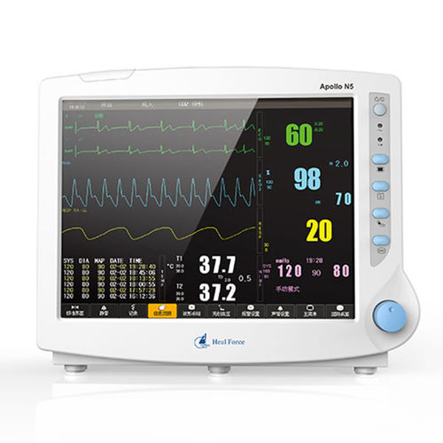 Patientenmonitor mit separatem Sensor - Apollo N5 - Heal Force - Tischgerät / tragbar / EKG