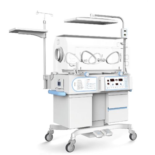 Neugeboreneninkubator auf Rollen - 8502H - Heal Force - höhenverstellbar / mit Monitor / mit Phototherapie-Lampe