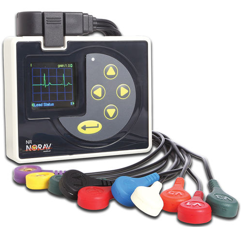 Langzeit-EKG / 12 Kanäle - NR-1207 - NORAV Medical - kabellos