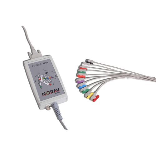 Ruhe-Elektrokardiograph - 1200HR-T - NORAV Medical - 15 Kanäle / für PC