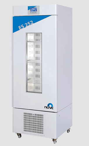 Labor-Inkubator / für die Pharmaindustrie - ES series - Nüve - Tisch / Edelstahl / 1 Tür