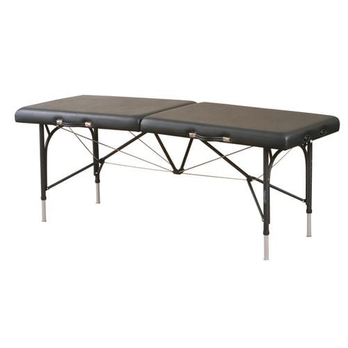 Mechanischer Massageliege - 36639-T - Oakworks Med - tragbar / mit höhenverstellbarer Rückenlehne / zweiteilig