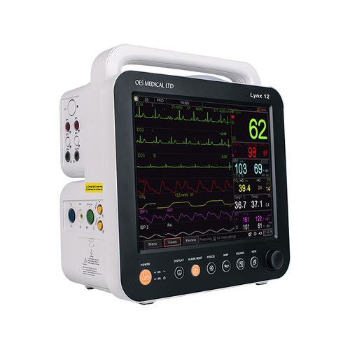 Tragbarer Patientenmonitor - LYNX series - OES Medical - 12-Kanal-EKG / CO2 / NIBP