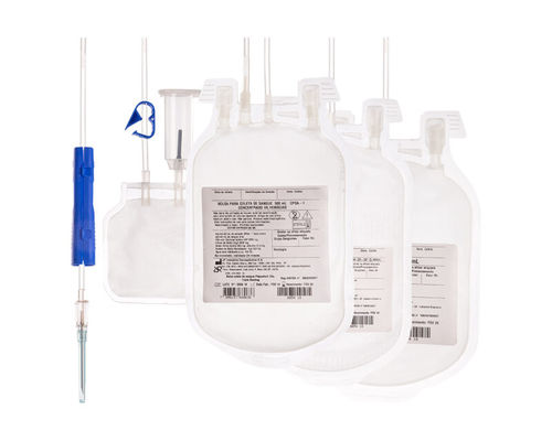Einfacher Blutbeutel - Olidef Medical - 4-fach / Dreifach / doppelt