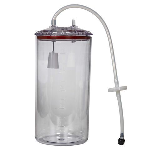 Absaugbehälter für Körperflüssigkeiten - Olidef Medical - aus Glas / aus Polycarbonat / autoklavierbar