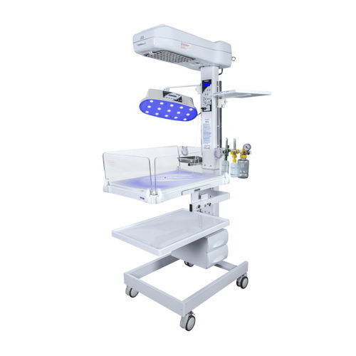 Wärmestrahler für Neugeborene / mit Stauraum - Matrix R  - Olidef Medical - mit Phototherapie-Lampe / auf Rollen