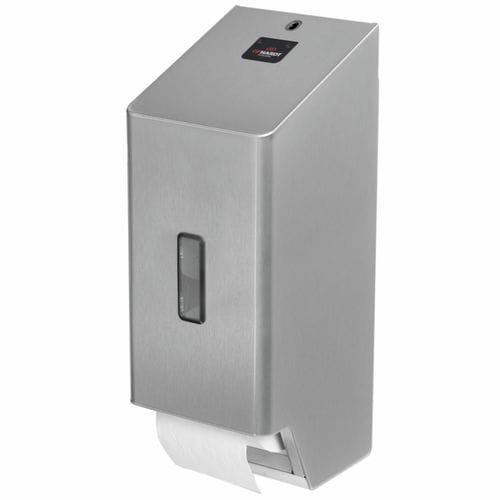 Toilettenpapierspender - PRU 2 E ST - OPHARDT Hygiene-Technik - Edelstahl / automatisch