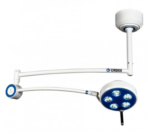 LED-Untersuchungsleuchte - L21-25T - Ordisi - deckenmontiert