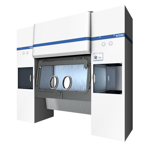 Isolator / Klasse III - Ortner Reinraumtechnik  - zytostatisch / für Forschungszwecke / bodenstehend