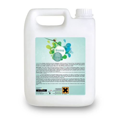 Säure-Reinigungsmittel - BIOMOP® - OXY'PHARM - flüssig / Alkohol / Wasserstoffperoxyd