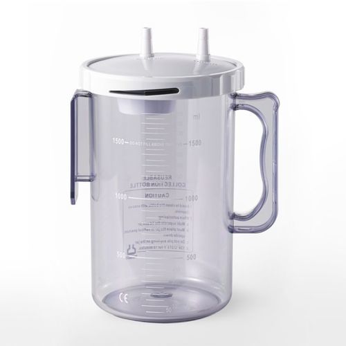 Absaugbehälter für Körperflüssigkeiten - Pacific Hospital Supply  - aus Polycarbonat