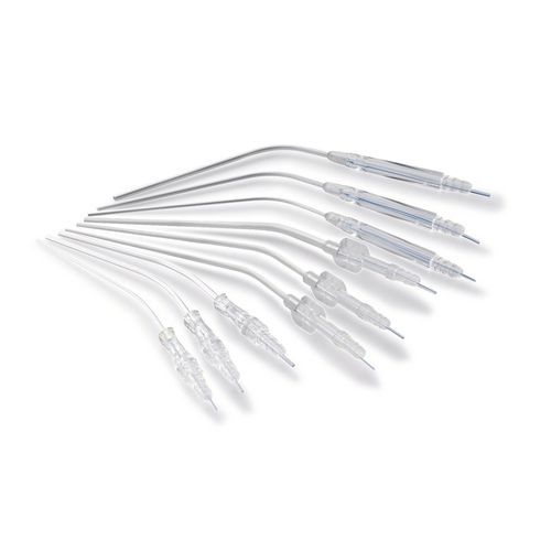 Ansaugkanüle - Pacific Hospital Supply  - Frazier / gebogen / mit Skala