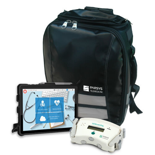 Plattform für Telemonitoring / für Vitalzeichen - Station Ultra-Portable Xtreme - PARSYS Télémédecine - Herz / des Gesundheitszustandes / für allgemeine Untersuchung