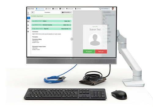 Web-Anwendung / Analyse - RTC - PARSYS Télémédecine - Datenverwaltung / für Patientendatenverwaltung / Verwaltung für kardiologisches Telemonitoring