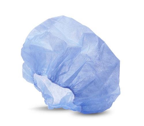 Gebauschte OP-Mütze - BONNET01 - Pharmaplast - aus Polypropylen / atmungsaktiv