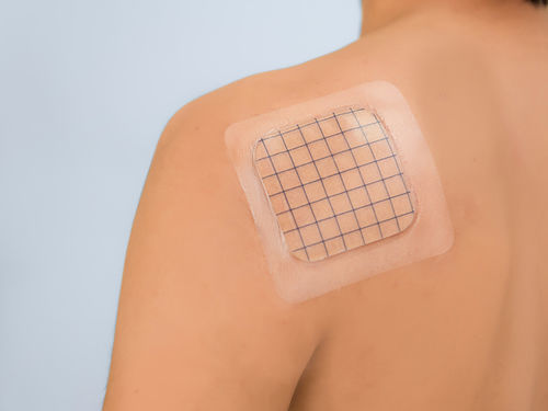 Polyurethan-Polsterbinde - AbsoClear&reg; Comfort - Pharmaplast - steril / absorbierend / transparent