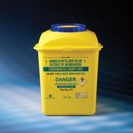 Behälter für Abfallprodukte - SH-100 - PLASTI LAB - Labor / sicher