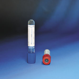 Labor-Probenahmeröhrchen - VBC series - PLASTI LAB - zylinderförmig / Blut / PET