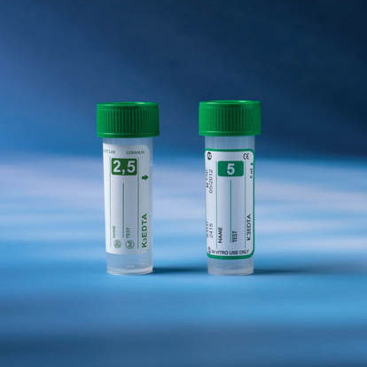 Labor-Probenahmeröhrchen - BCS series - PLASTI LAB - mit flachem Boden / Blut / Polypropylen