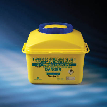 Behälter für Abfallprodukte - SH-050 - PLASTI LAB - Labor / sicher