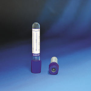 Labor-Probenahmeröhrchen - VBC-200502 - PLASTI LAB - zylinderförmig / Blut / PET