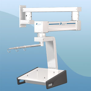 Wandmontierter Verteilerarm - 226 Series  - Pneumatik Berlin - für Endoskopie / für OP-Saal / mit Gelenk