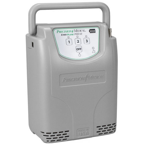 Sauerstoffkonzentrator für häusliche Krankenpflege - EasyPulse POC3 - Precision Medical - tragbar / Pulse-Flow