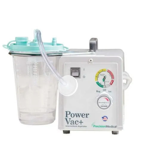 Elektrische Sekret-Absaugpumpe - PowerVac+  - Precision Medical - für den Hausgebrauch / tragbar