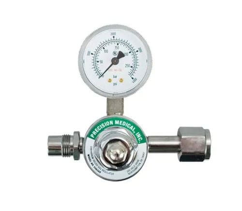 Sauerstoff-Druckregler - Heliox  - Precision Medical - Helium / einstufig