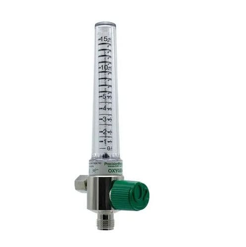 Schwebekörper-Durchflussmesser - Chrome - Precision Medical - Sauerstoff / für Krankenhaus / Einsteck