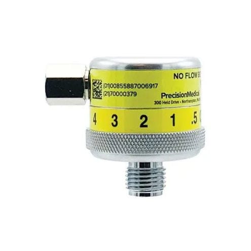 Pitotrohr-Durchflussmesser - Dial - Precision Medical - Sauerstoff / Luft / für Krankenhaus