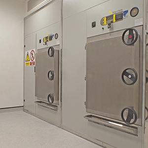 Laborautoklav - EH450D-BASE - Priorclave - mit Frontöffnung / durchgängig / automatisch