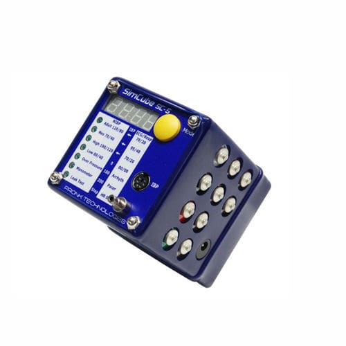EKG-Simulator - SC-5 SimCube® - PROACT Medical  - Herzfrequenz / NIBP / für Allgemeinpflege
