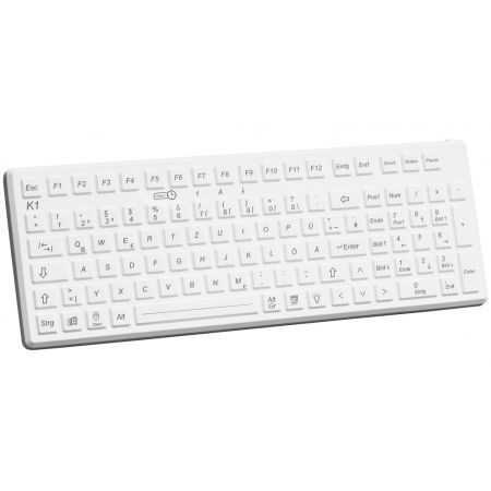 Medizinische Tastatur / mit Ziffernblock - K1-MED-BL - EVO BOARDS - waschbar / USB / mit LED-Hintergrundbeleuchtung