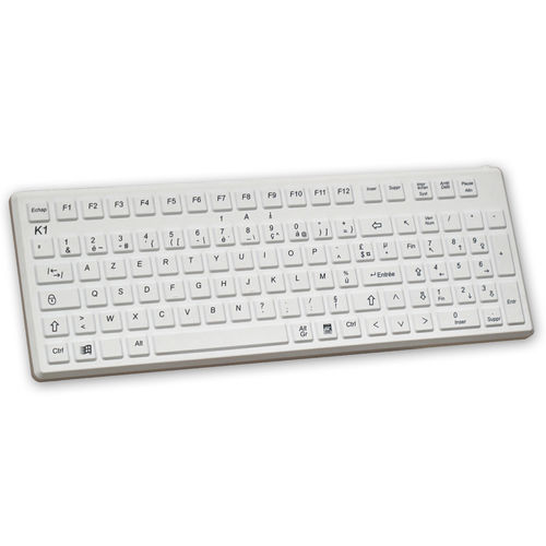 Medizinische Tastatur / mit Ziffernblock - K1-MED - EVO BOARDS - waschbar / desinfizierbar / USB