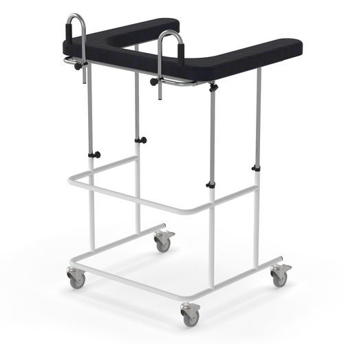 Rollator mit 4 Rädern - TITUS - PROMA REHA - für Übergewichtige / höhenverstellbar