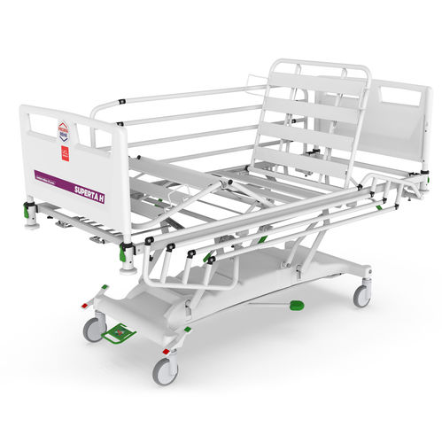 Krankenhausbett - SUPERTA H - PROMA REHA - hydraulisch / höhenverstellbar / Trendelenburg