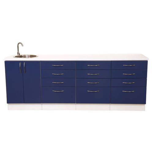 Krankenhausschrank - PREx-  SERIES - Promotal - modular / mit Schublade / mit Waschbecken