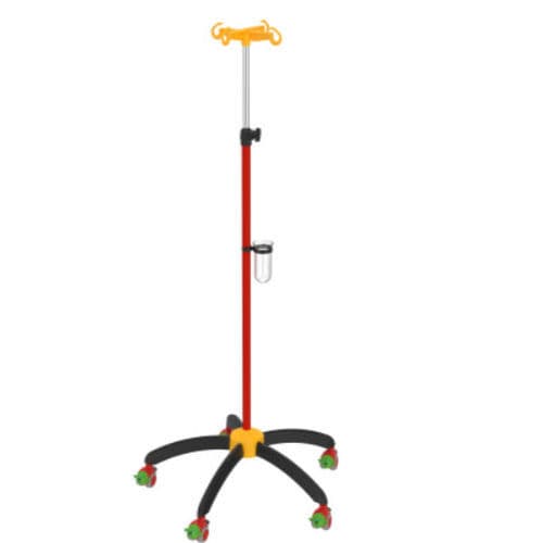 Infusionsständer für Kinder - I-HA4125 - provita medical - auf Rollen / 4 Haken / für Bett