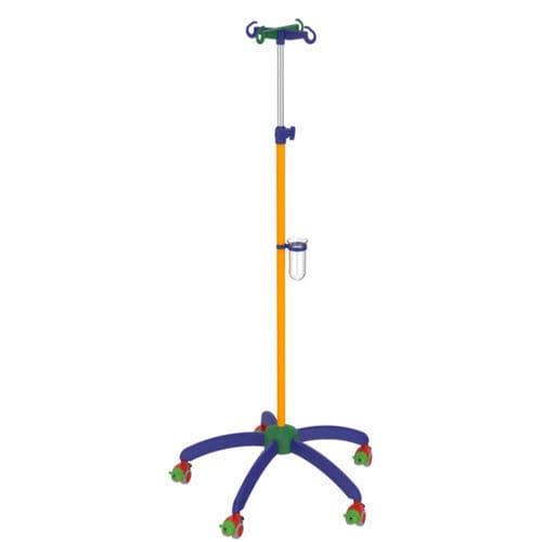 Infusionsständer für Kinder - I-HA4130 - provita medical - auf Rollen / 4 Haken / für Bett