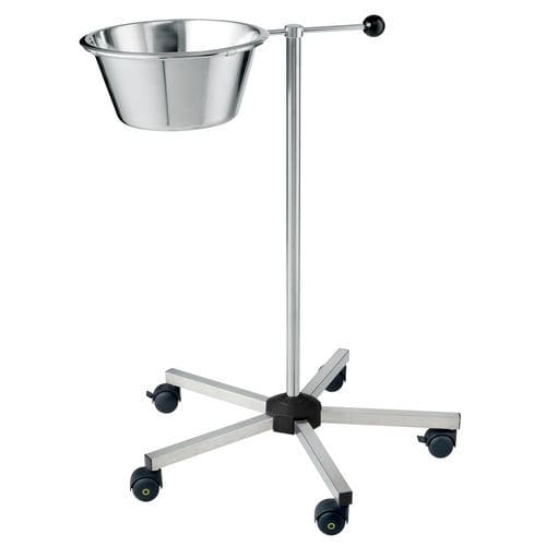 Schalenhalter zur Montage auf Rollwagen - S0111902 - provita medical - Edelstahl