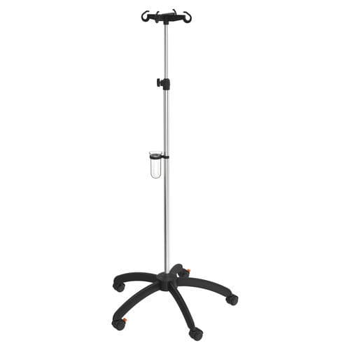 Infusionsständer auf Rollen - I-H21121 - provita medical - 4 Haken / für Bett / höhenverstellbar
